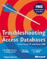 Troubleshooting Access Databases - Virginia Andersen