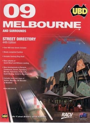 UBD 2009 Melbourne Street Directory -  UBD