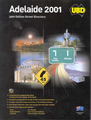 Ubd Adelaide 2001 Street Directory