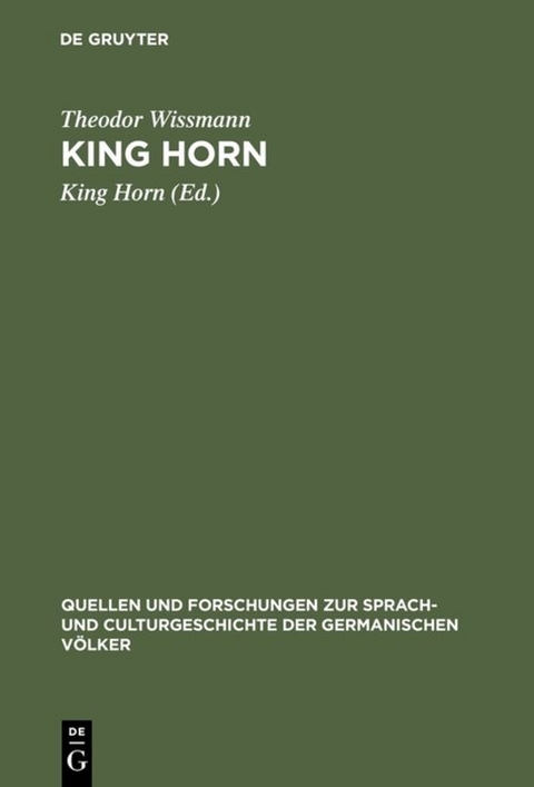 King Horn - Theodor Wissmann