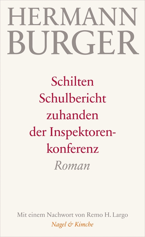 Schilten - Hermann Burger