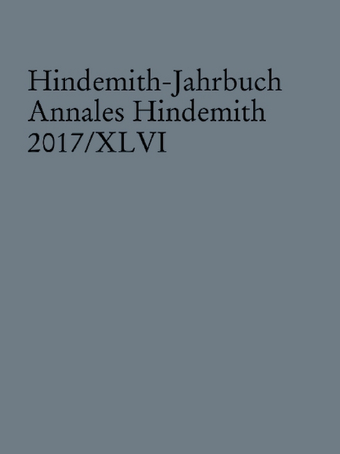 Hindemith-Jahrbuch