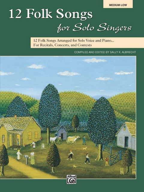 12 Folk Songs for Solo Singers - 