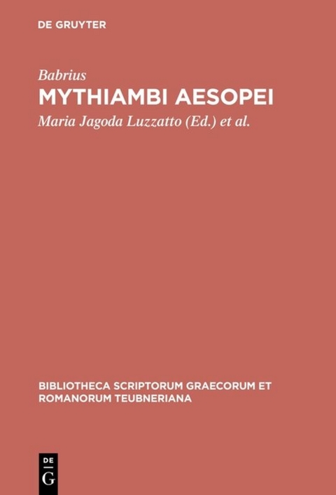 Mythiambi Aesopei -  Babrius