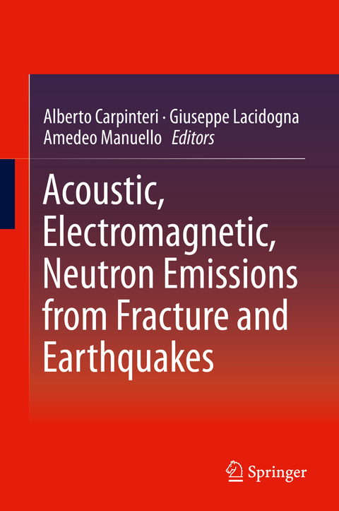 Acoustic, Electromagnetic, Neutron Emissions from Fracture and Earthquakes - 