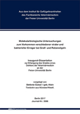 Molekularbiologische Untersuchungen zum Vorkommen verschiedener viraler und bakterieller Erreger bei Greif- und Rabenvögeln - Stefanie Gutzer