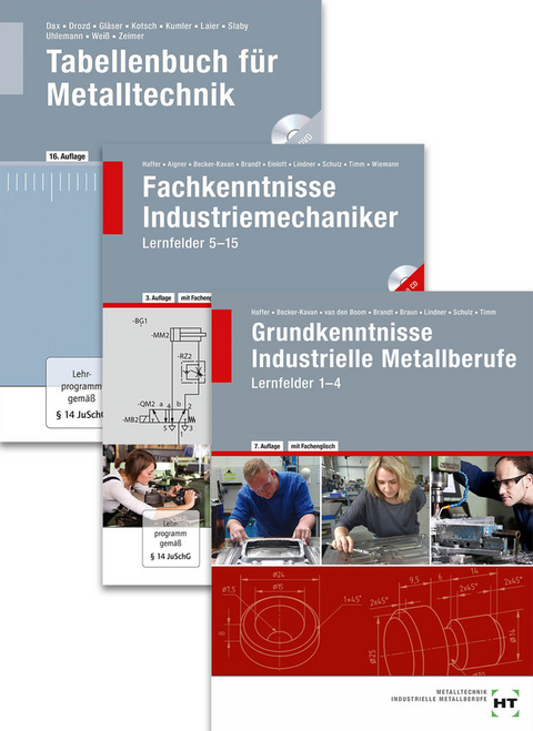 Paketangebot Der Industriemechaniker - Hubert Aigner, Angelika Becker-Kavan, Gregor van den Boom, Finn Brandt, Christof Braun, Wilhelm Dax, Nikolaus Drozd, Manfred Einloft, Wolf-Dieter Gläser, Reiner Haffer, Günter Kotsch, Bernd Kumler, Heribert Laier, Volker Lindner, Elisabeth Schulz, Johann Slaby, Jochen Timm, Andreas Uhlemann, Albert Weiß, Achim Wiemann, Klaus Zeimer