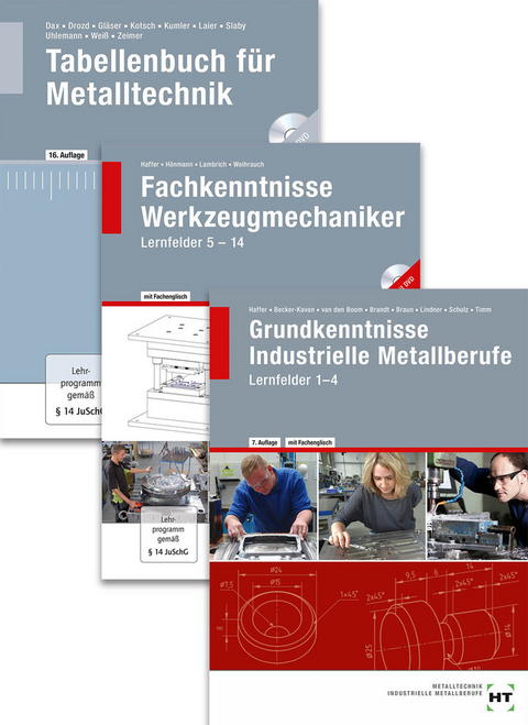 Paketangebot Werkzeugmechaniker - Angelika Becker-Kavan, Gregor van den Boom, Finn Brandt, Christof Braun, Wilhelm Dax, Nikolaus Drozd, Wolf-Dieter Gläser, Reiner Haffer, Robert Hönmann, Günter Kotsch, Bernd Kumler, Heribert Laier, Matthias Lambrich, Volker Lindner, Elisabeth Schulz, Johann Slaby, Jochen Timm, Andreas Uhlemann, Bruno Weihrauch, Albert Weiß, Klaus Zeimer