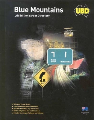 Ubd Blue Mountains Street Directory -  UBD Street Directories