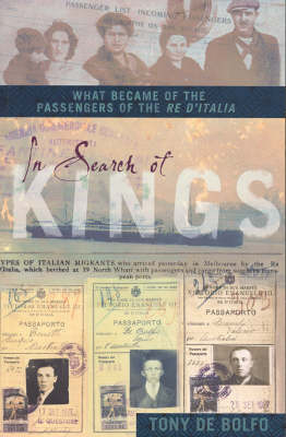 In Search of Kings - Tony De Bolfo