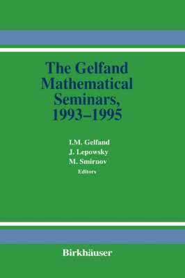 Gelfand Mathematical Seminars, 1993-1995 - 