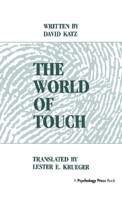 The World of Touch - David Katz