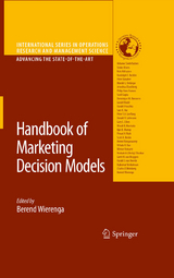 Handbook of Marketing Decision Models - 