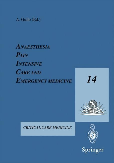 Anesthesia, Pain, Intensive Care and Emergency Medicine - A.P.I.C.E. - 