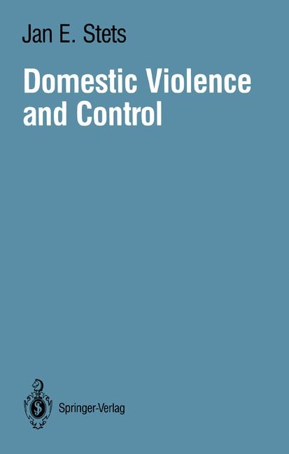 Domestic Violence and Control -  Jan E. Stets