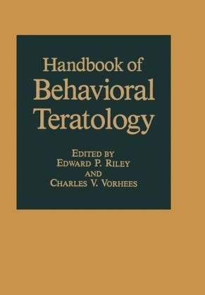 Handbook of Behavioral Teratology - 