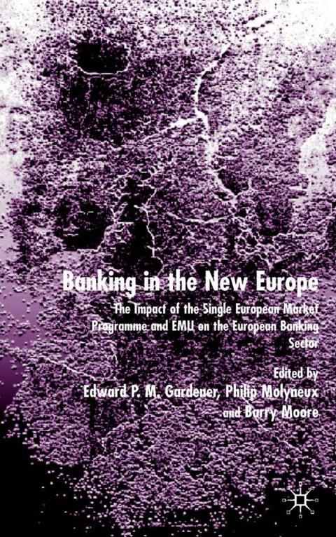 Banking in the New Europe - Edward P.M. Gardener, Barry Moore