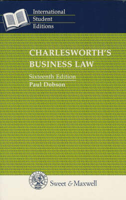 Charlesworth's Business Law - Professor Paul Dobson, J. Charlesworth