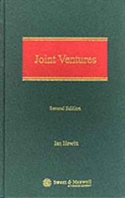 Joint Ventures - Ian Hewitt