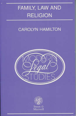 Family, Law and Religion - C Hamilton