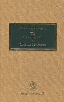 The Law and Practice of Intestate Succession - C.H. Sherrin, R.C. Bonehill