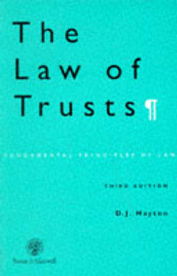 The Law of Trusts - David J. Hayton