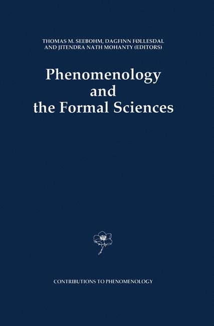 Phenomenology and the Formal Sciences - 