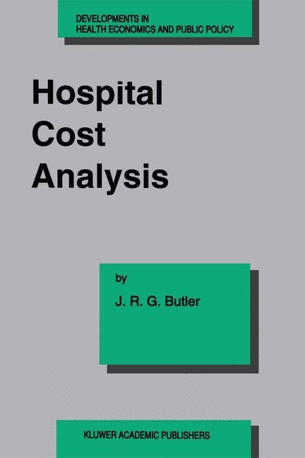 Hospital Cost Analysis -  J. R. Butler