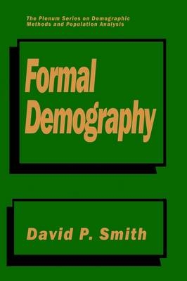 Formal Demography -  David P. Smith