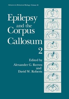 Epilepsy and the Corpus Callosum 2 - 