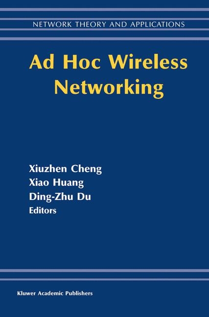 Ad Hoc Wireless Networking - 
