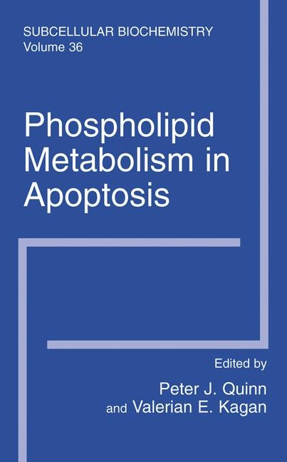 Phospholipid Metabolism in Apoptosis - 