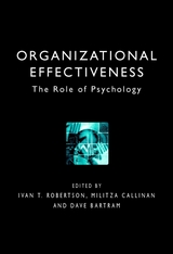 Organizational Effectiveness - 