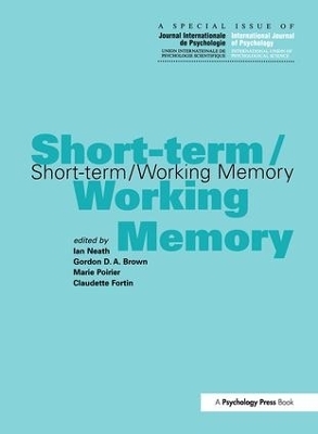 Short-term/Working Memory - 