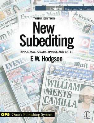 New Subediting - F W Hodgson