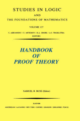 Handbook of Proof Theory - 