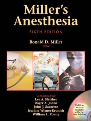 Miller's Anesthesia - Ronald D. Miller