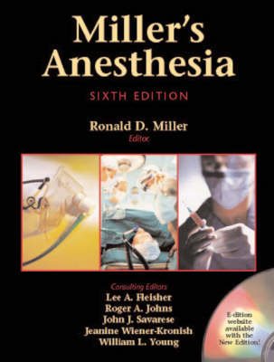 Miller's Anesthesia - Ronald D. Miller