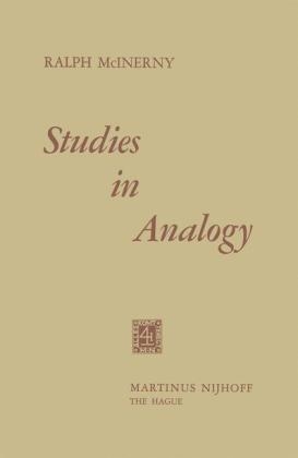 Studies in Analogy -  Ralph M. McInerny