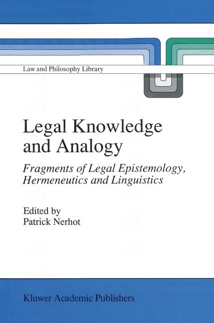 Legal Knowledge and Analogy - 