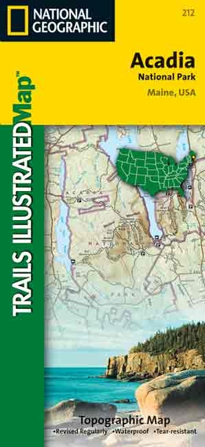 Acadia National Park, Maine -  Trails Illustrated