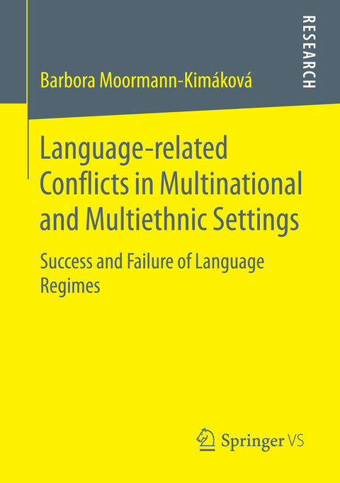 Language-related Conflicts in Multinational and Multiethnic Settings -  Barbora Moormann-Kimáková