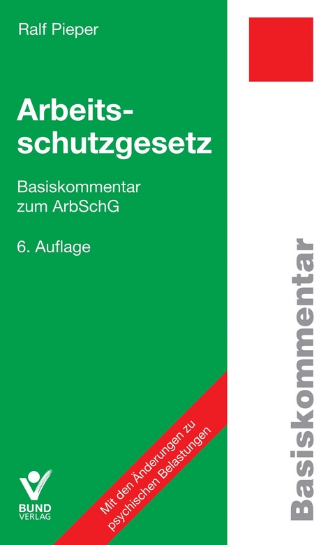 Arbeitsschutzgesetz - Ralf Pieper