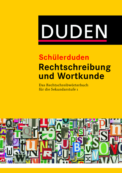 Schülerduden Rechtschreibung und Wortkunde (kartoniert) - 