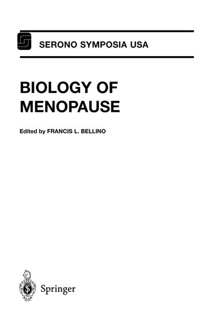 Biology of Menopause - 