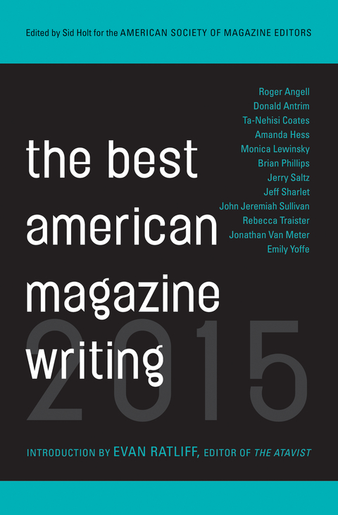 The Best American Magazine Writing 2015 - 