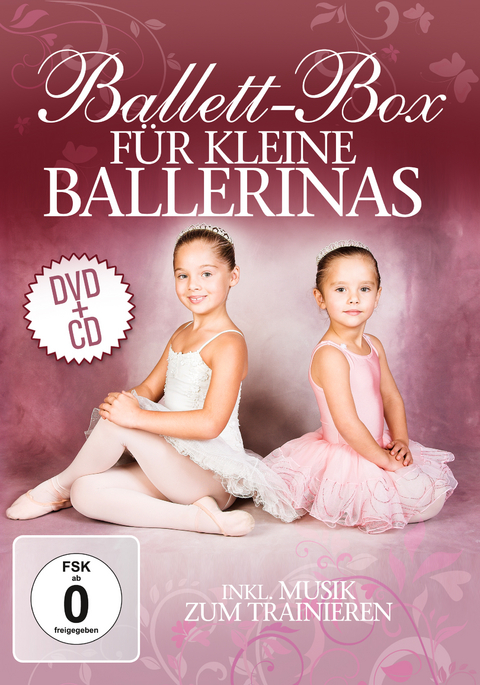 Ballett-Box für kleine Ballerinas, DVD u. Audio-CD