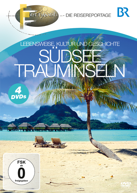 Südsee Trauminseln, 4 DVDs
