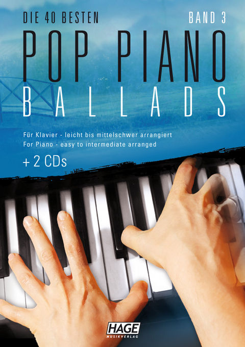 Pop Piano Ballads 3 mit 2 Playback-CDs - 