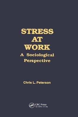 Stress at Work - Chris Peterson